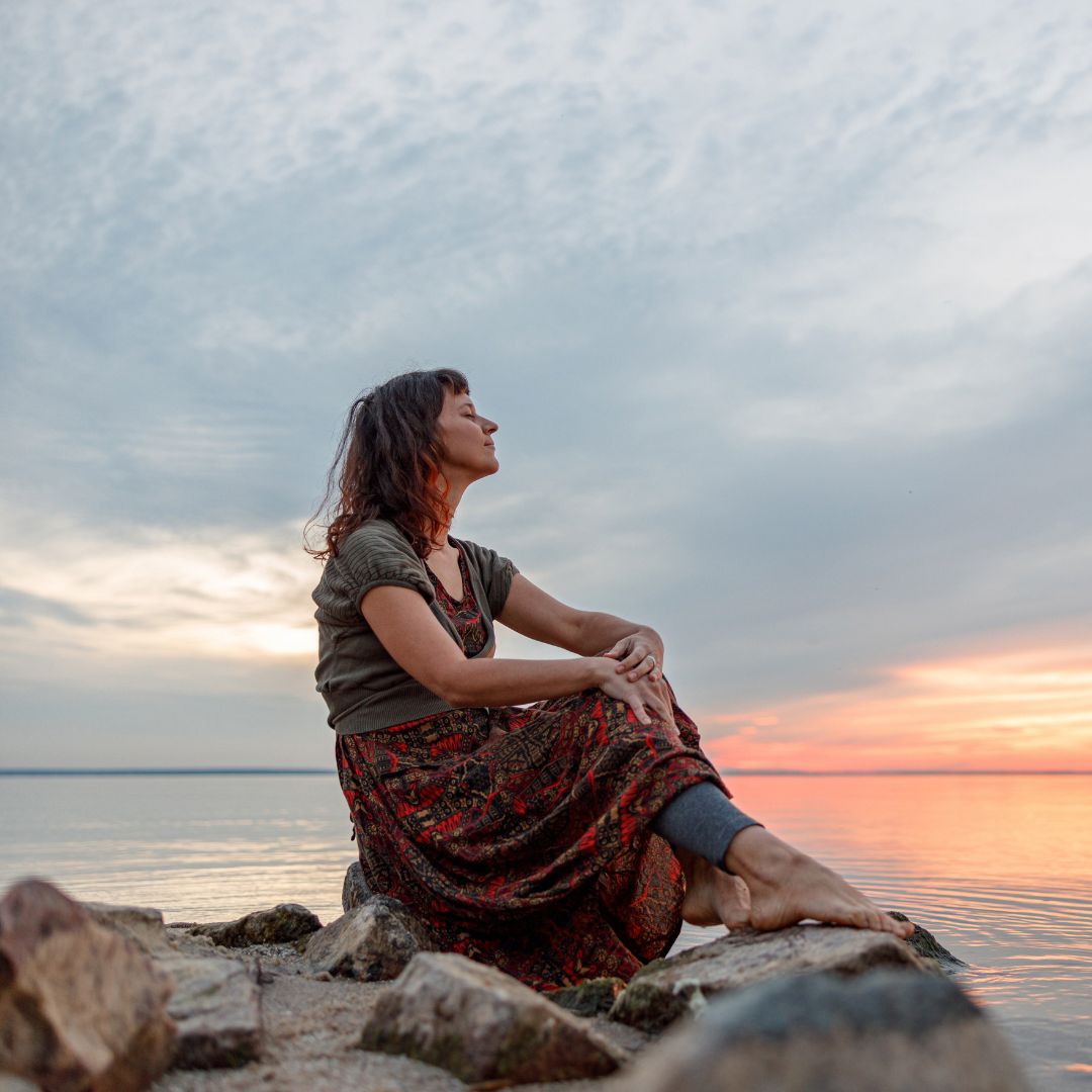 Woman at Beach_Peaceful_Growth_PPG